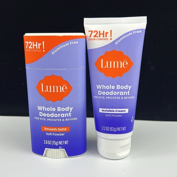 Cream Deodorant Tube & Solid Stick Deodorant Matching Scent… - Picture 4 of 7